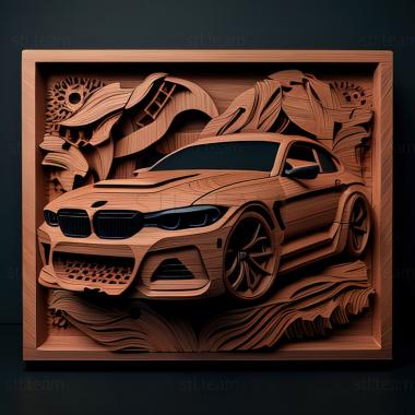 3D модель BMW M3 G80 (STL)